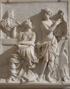 Poetry_and_Music_celebrating_Louis_XIV_Rousselet_Louvre_MR2764_a