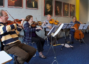 Huismuziek kamermuziekweekend voor strijkers Lilian Heijmans